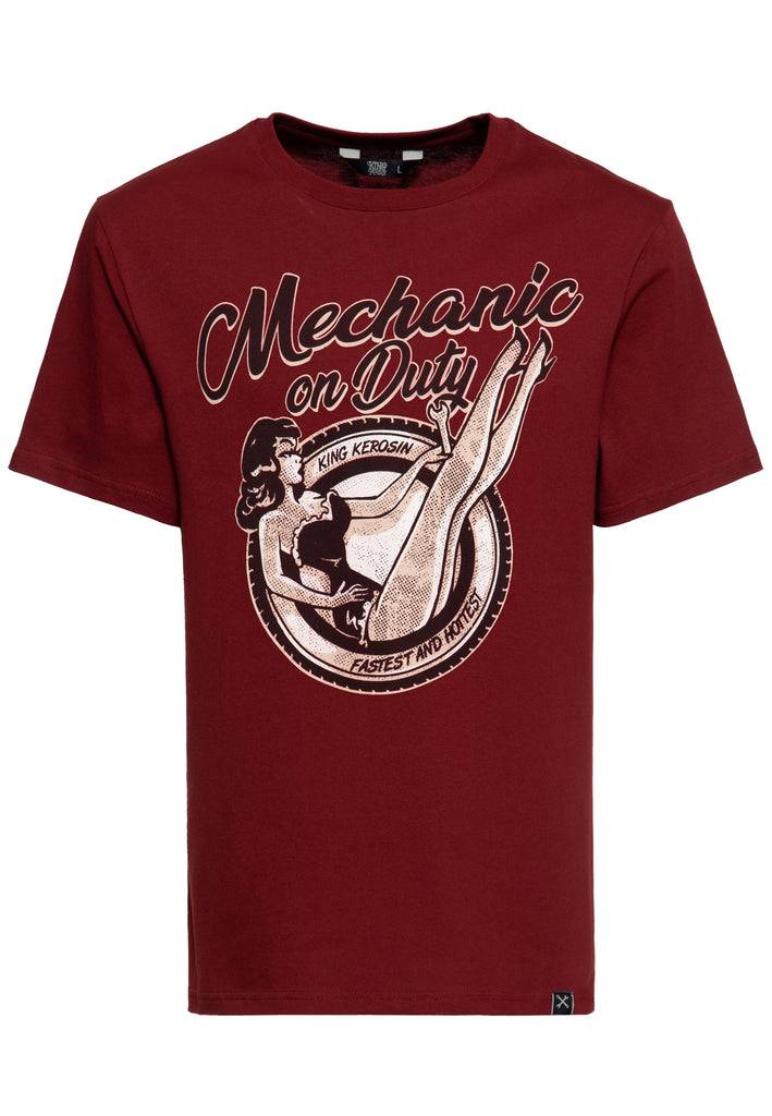Queen Kerosin Classic T-Shirt «Mechanic On Duty»