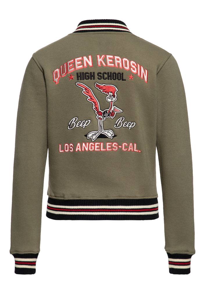 Queen Kerosin College Jacke «Beep Beep»