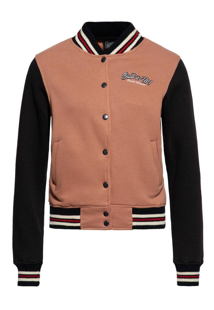 Queen Kerosin College Jacke «Built It Up!»