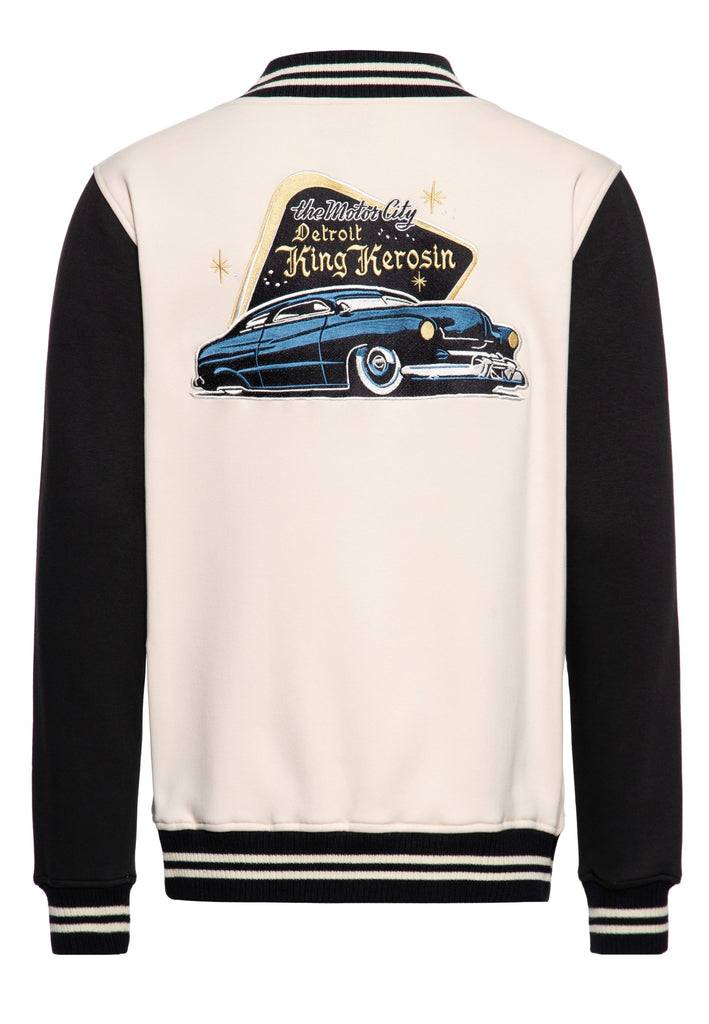 Queen Kerosin College Jacke «Detroit Greaser»