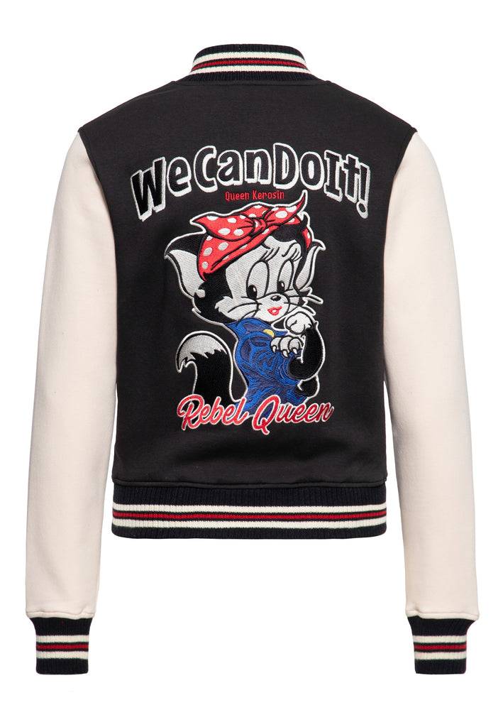 Queen Kerosin College Jacke «We Can Do It!»
