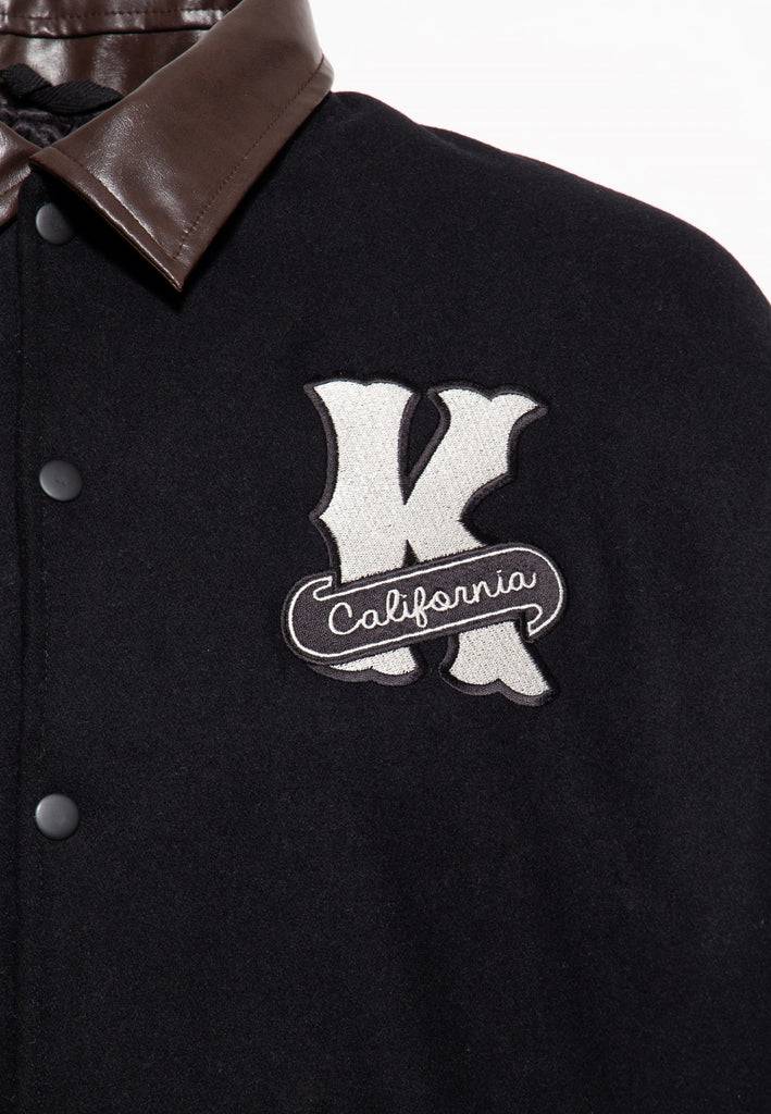 Queen Kerosin College Leder Jacke «Pharaos»