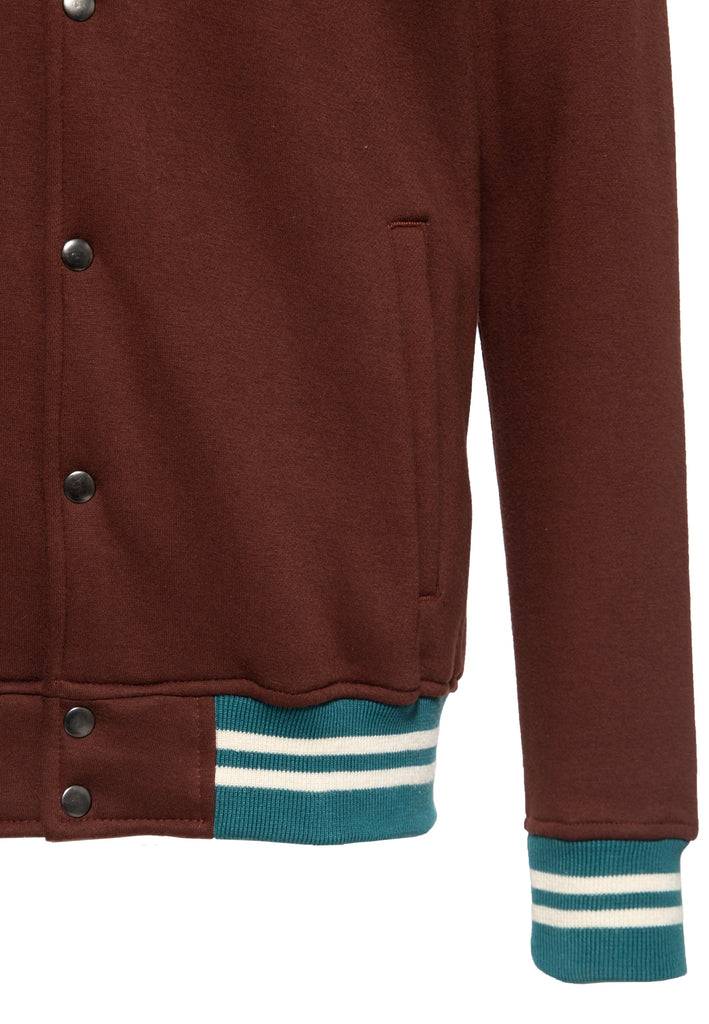 Queen Kerosin College Sweat Jacke «Play Hard»