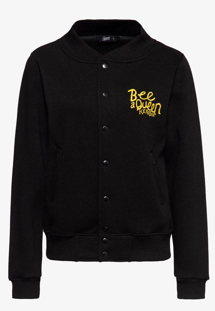 Queen Kerosin College Sweatjacke «Bee Queen»