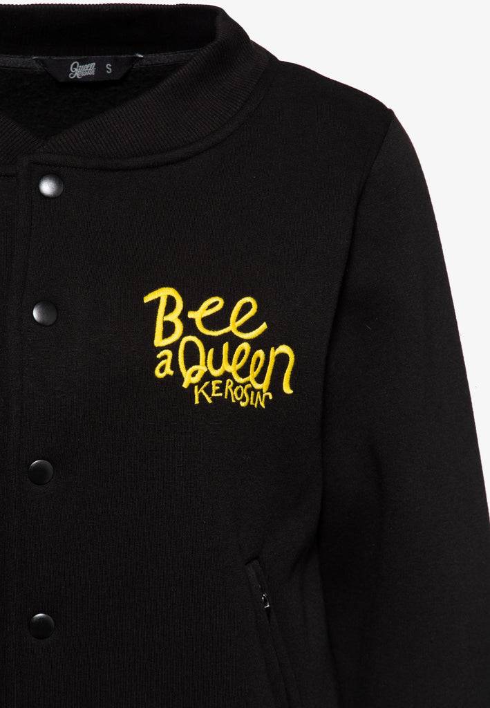 Queen Kerosin College Sweatjacke «Bee Queen»