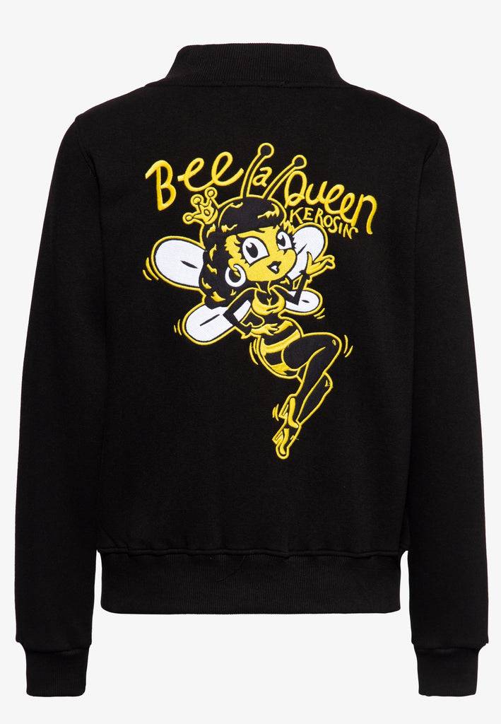 Queen Kerosin College Sweatjacke «Bee Queen»
