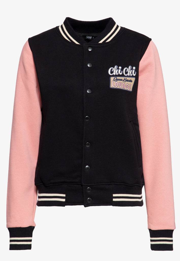 Queen Kerosin College Sweatjacke «Chi Chi»