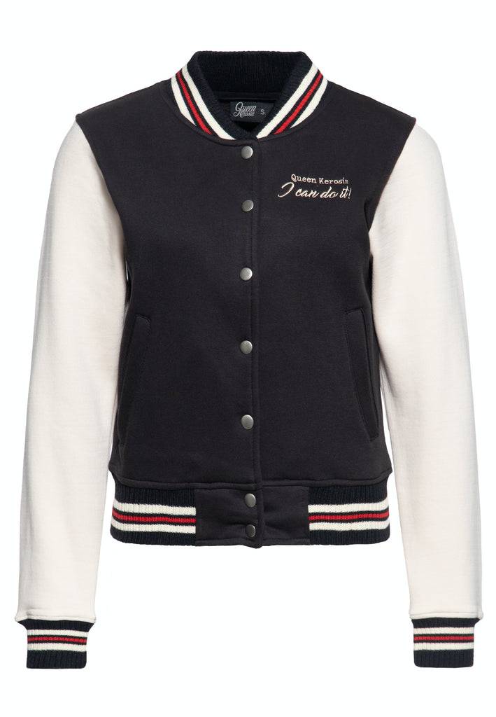 Queen Kerosin College Sweatjacke «I Can Do It»