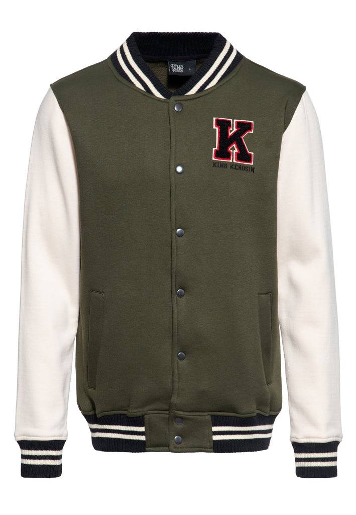 Queen Kerosin College Sweatjacke «KK»