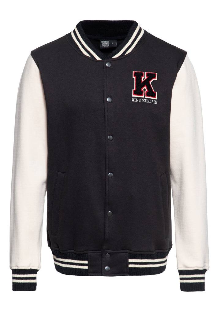 Queen Kerosin College Sweatjacke «KK»