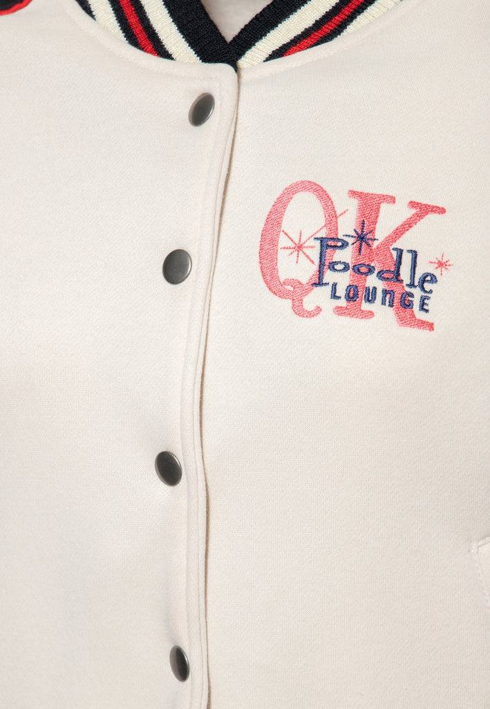 Queen Kerosin College Sweatjacke «Poodle Lounge»