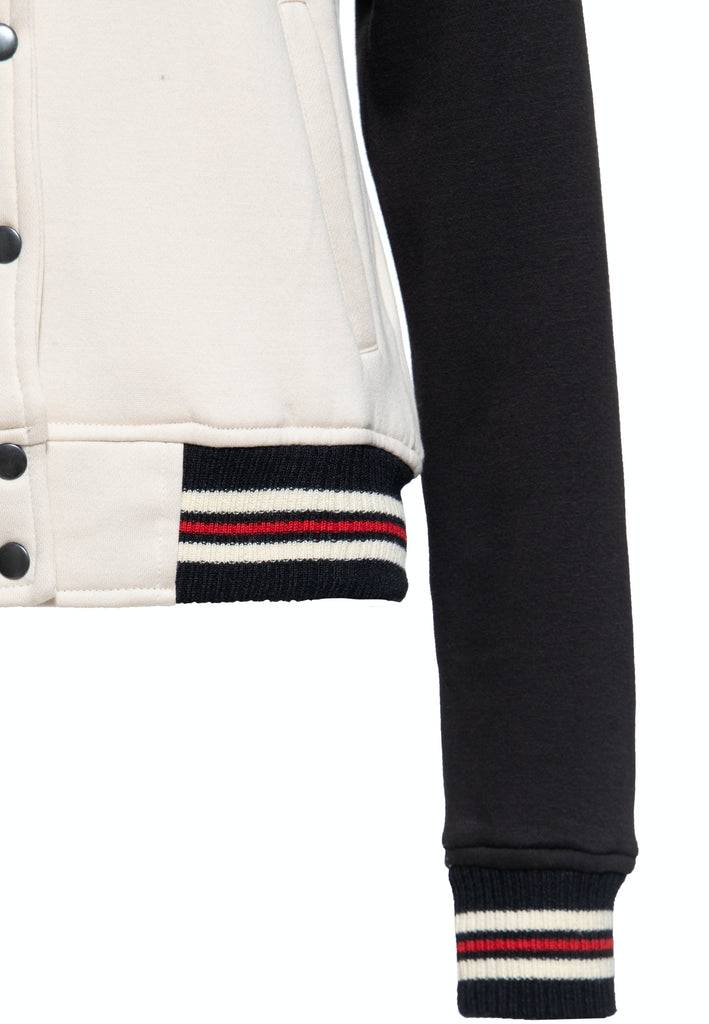 Queen Kerosin College Sweatjacke «Poodle Lounge»