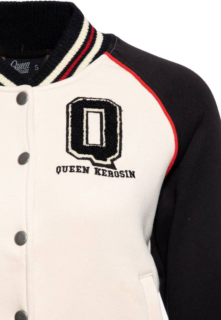 Queen Kerosin College Sweatjacke «Q»
