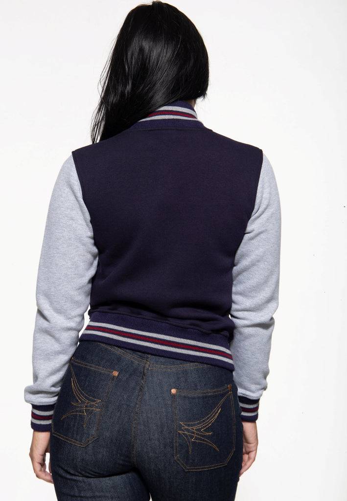 Queen Kerosin College Sweatjacke «Queen CA»