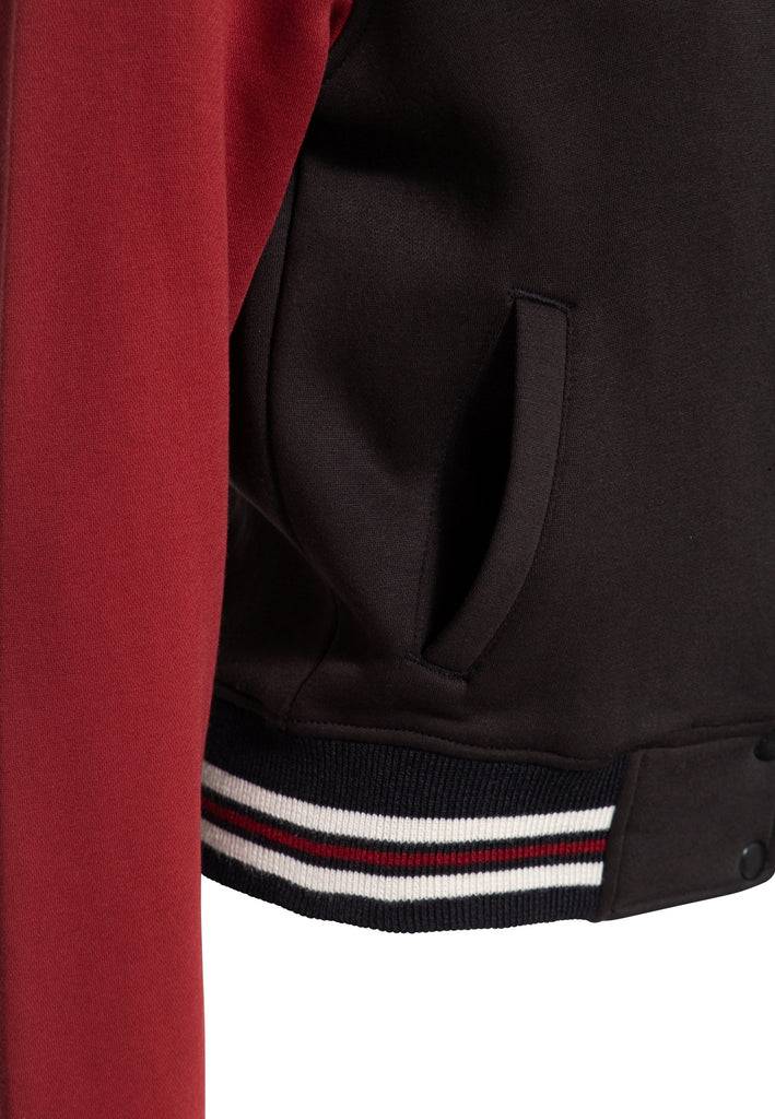 Queen Kerosin College Sweatjacke «Wild Rebel»