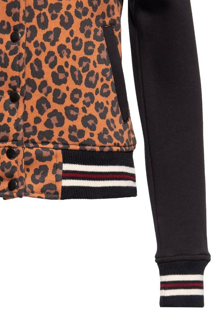 Queen Kerosin College Sweatjacke «Wild Rebel»