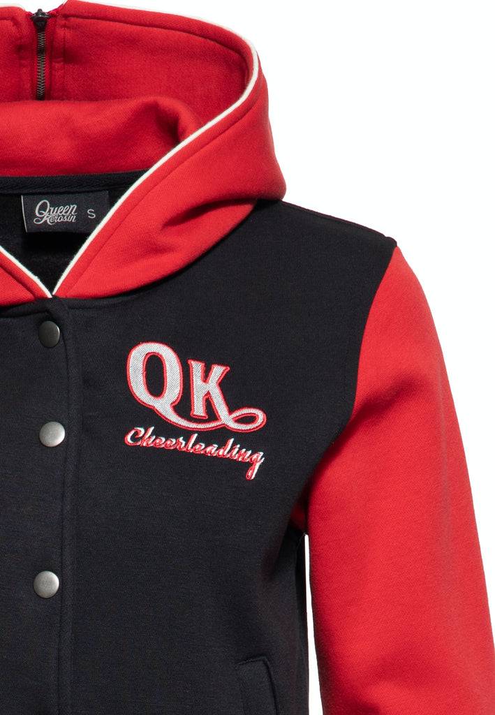 Queen Kerosin College Sweatjacke «Wonder Woman»