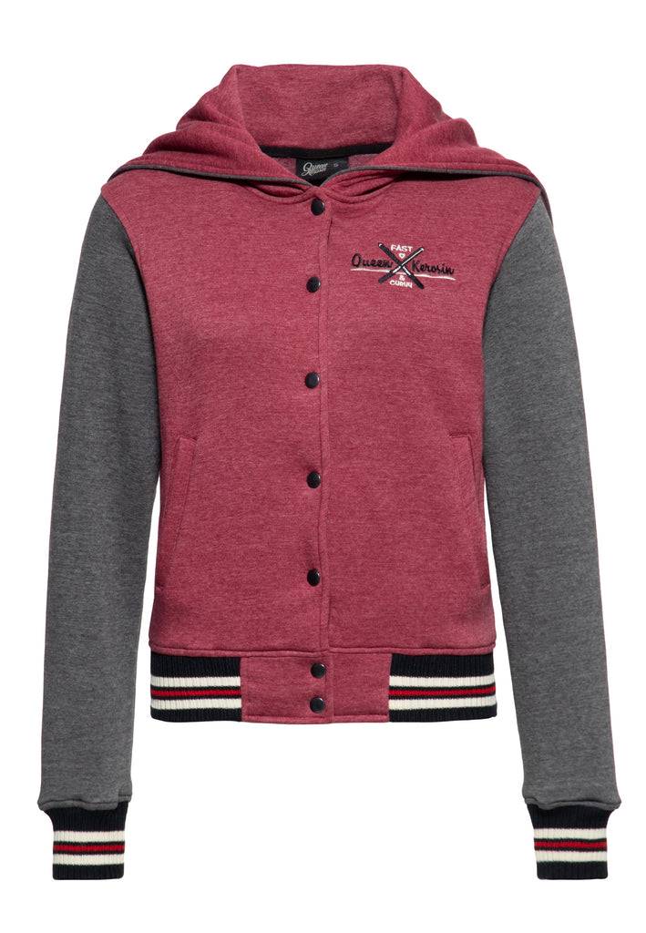 Queen Kerosin Collegejacke «Fast & Curvy»