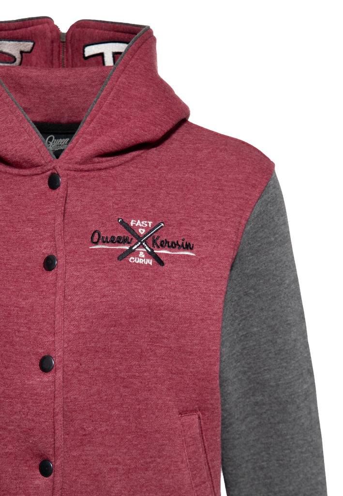 Queen Kerosin Collegejacke «Fast & Curvy»