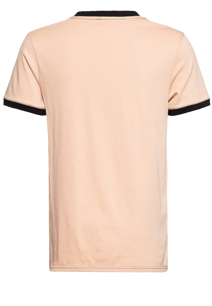 Queen Kerosin Contrast T-Shirt «Chopper USA»