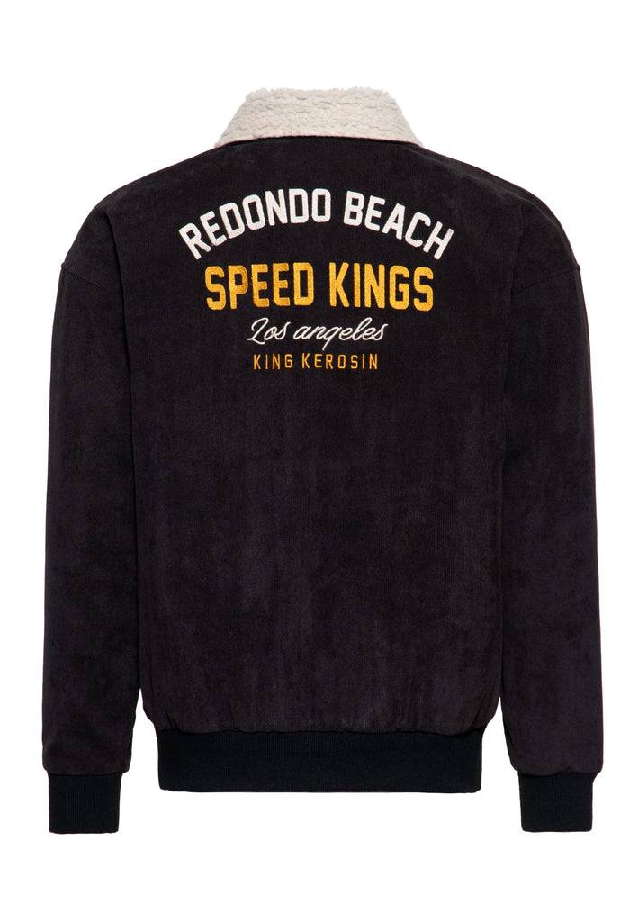 Queen Kerosin Cordjacke «Speed Kings»