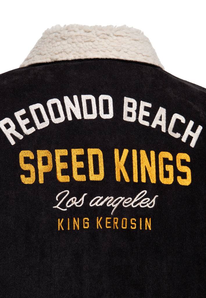 Queen Kerosin Cordjacke «Speed Kings»