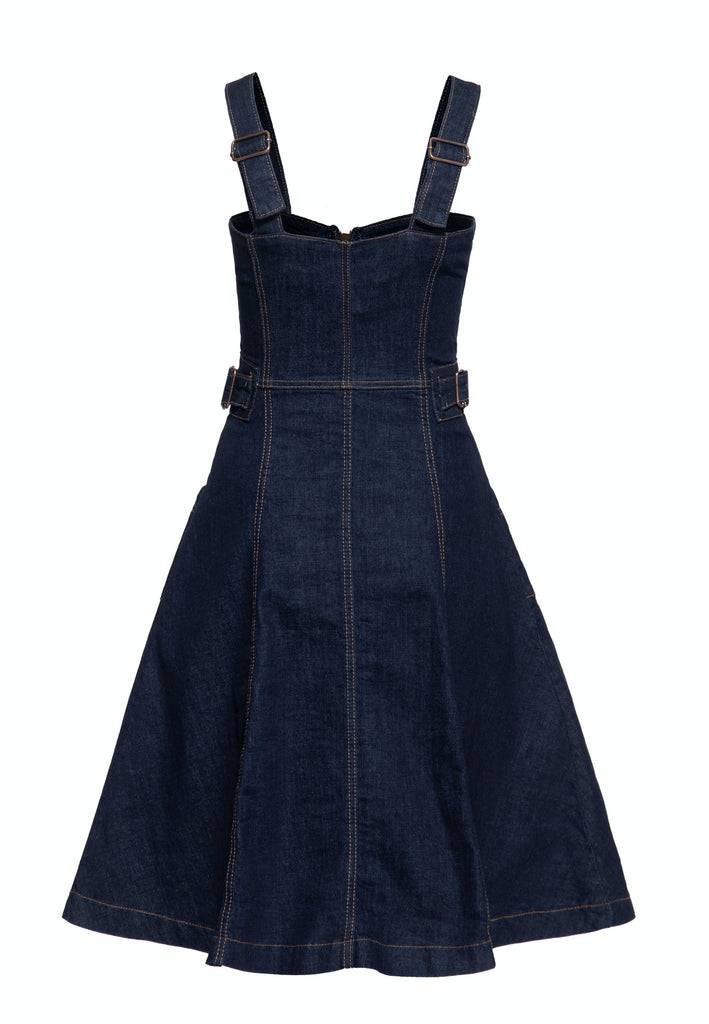 Queen Kerosin Corsage Swing Kleid