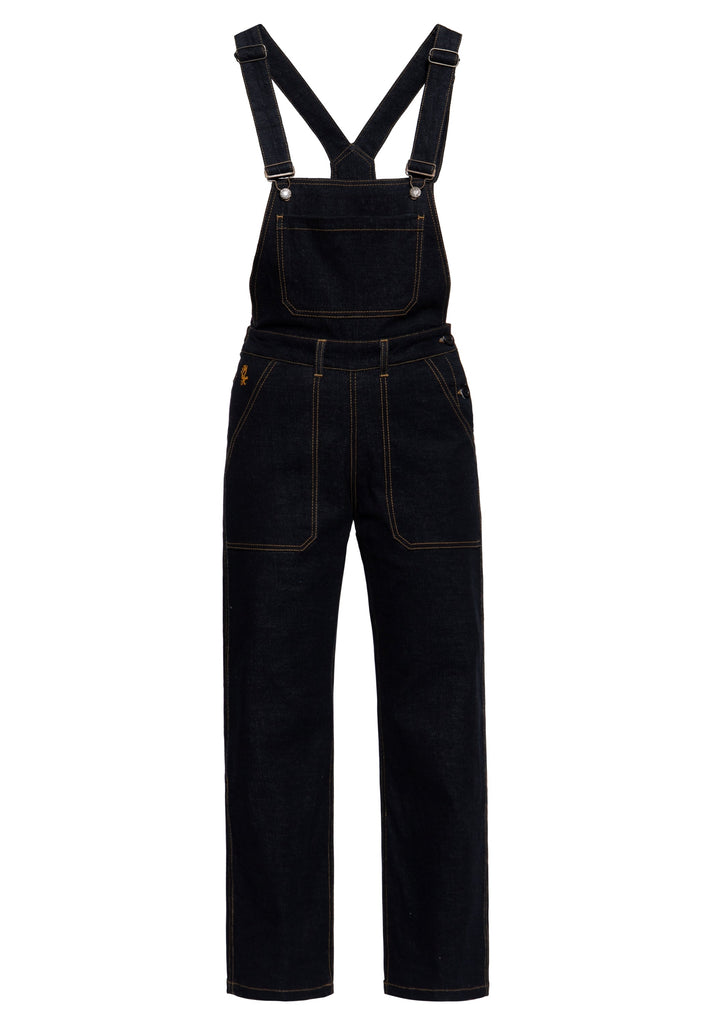Queen Kerosin Denim Latzhose