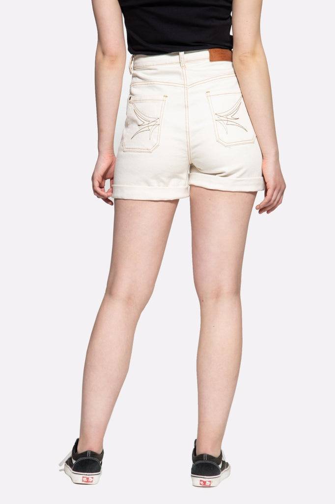 Queen Kerosin Denim Shorts