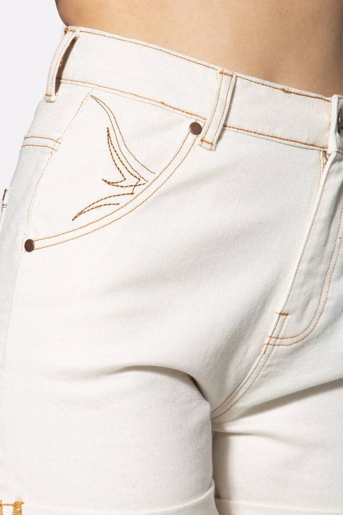 Queen Kerosin Denim Shorts