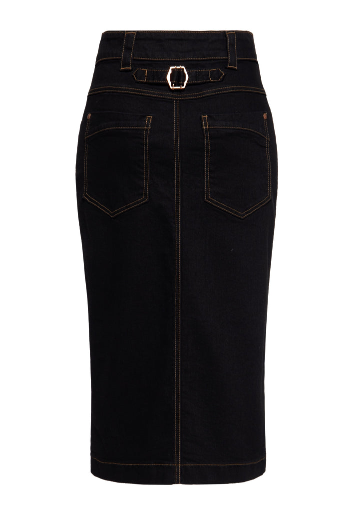 Queen Kerosin Denim Workwear Pencil Rock