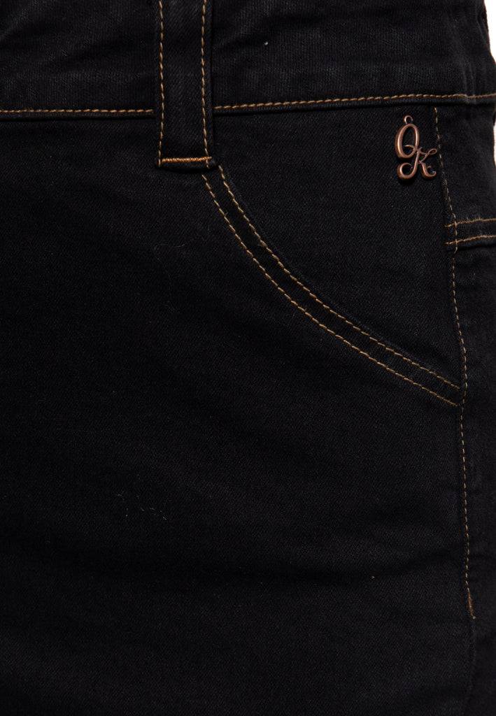 Queen Kerosin Denim Workwear Pencil Rock