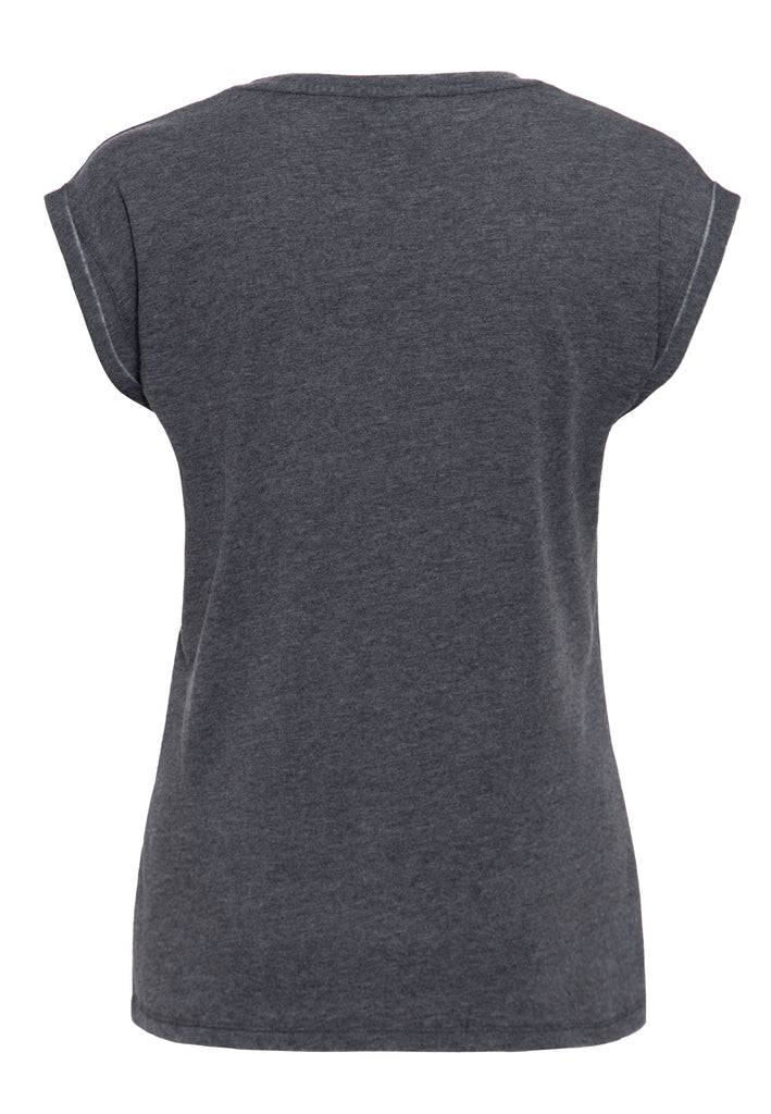 Queen Kerosin Enzym Wash T-Shirt «Diamonds»