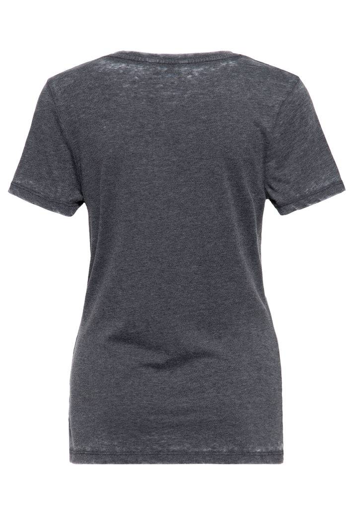 Queen Kerosin Enzym Wash T-Shirt «Hasta La Muerte»