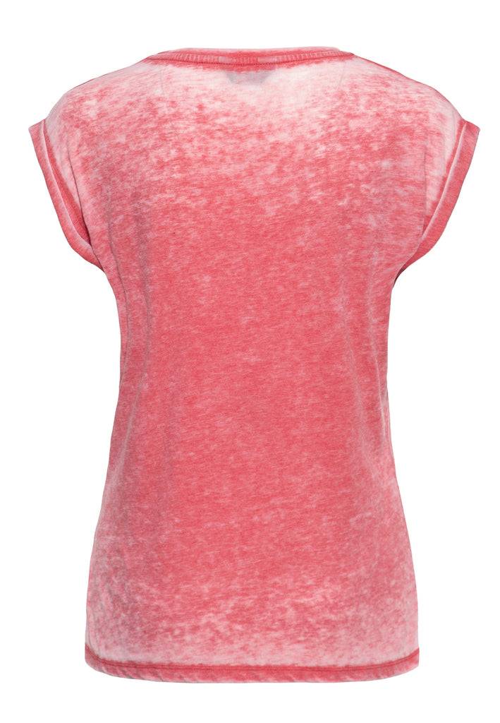 Queen Kerosin Enzym Wash T-Shirt «Super Cutie»