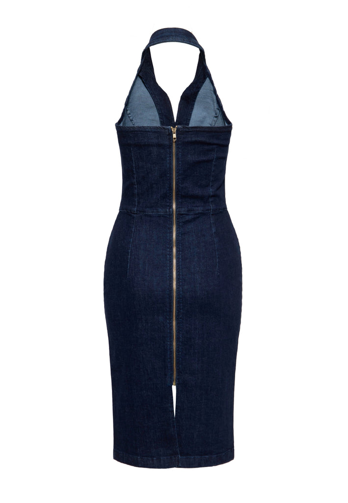 Queen Kerosin Etuikleid