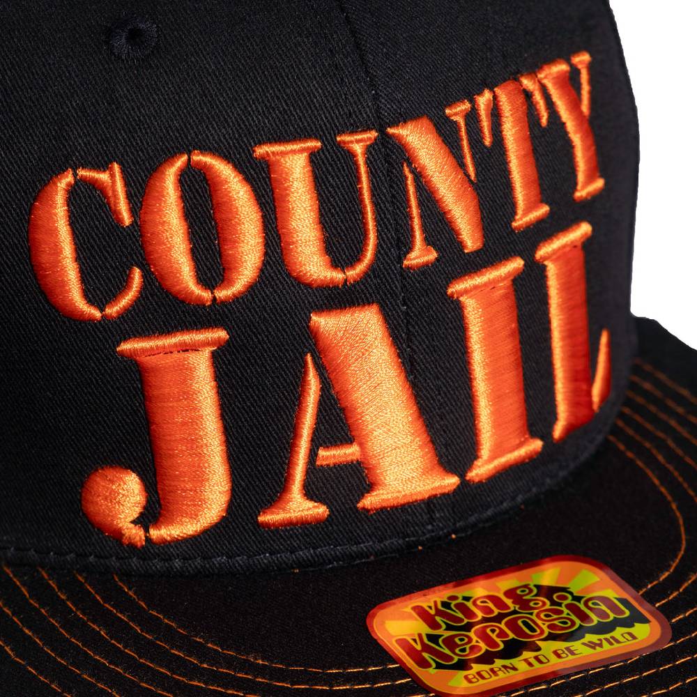 Queen Kerosin Flat Brim Cap «County Jail»