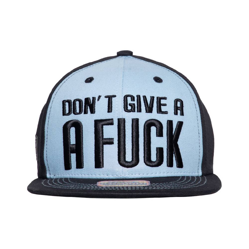 Queen Kerosin Flat Brim Cap «Don't Give A Fuck»