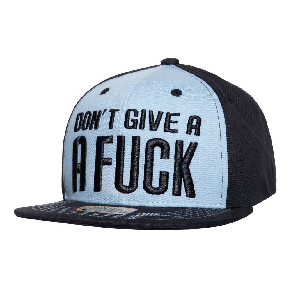Queen Kerosin Flat Brim Cap «Don't Give A Fuck»