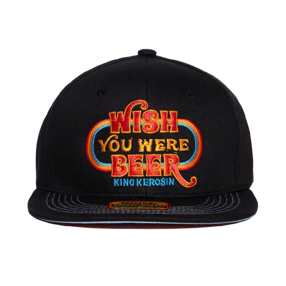 Queen Kerosin Flatbrim Cap «Wish You Were Beer»