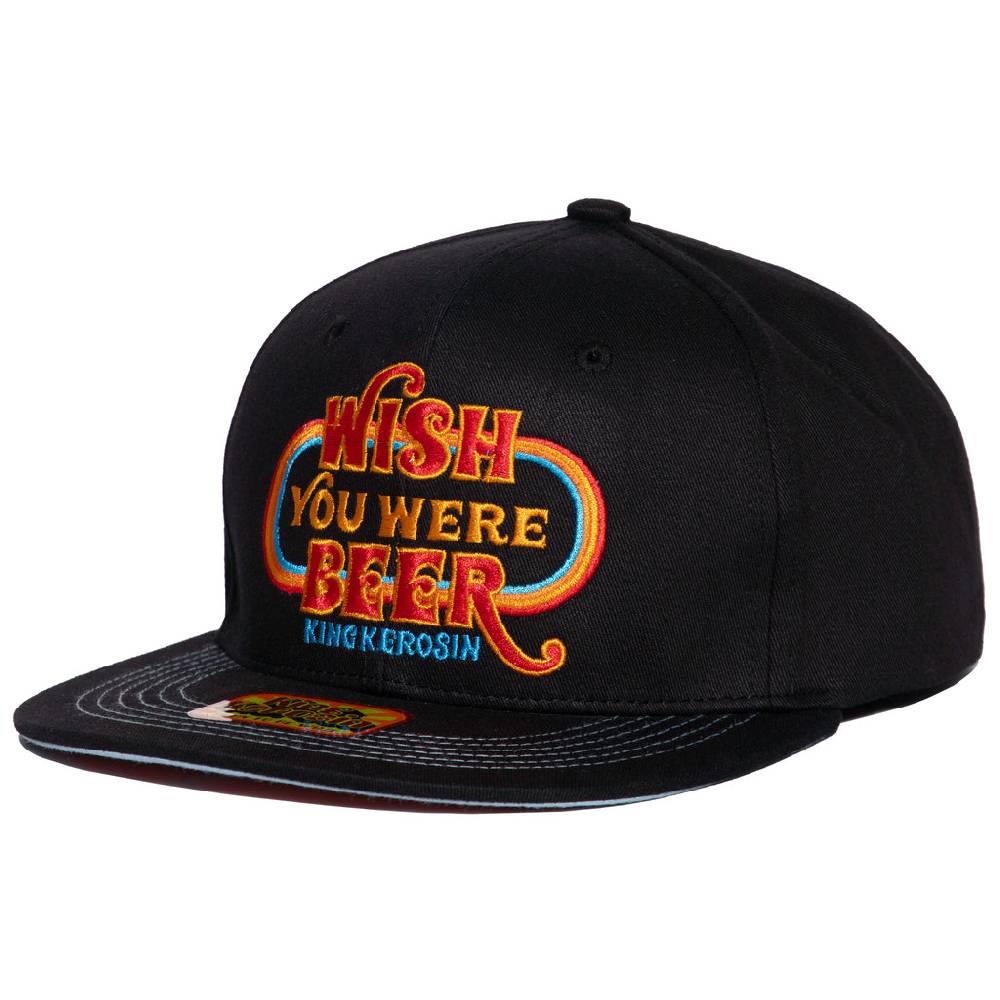 Queen Kerosin Flatbrim Cap «Wish You Were Beer»