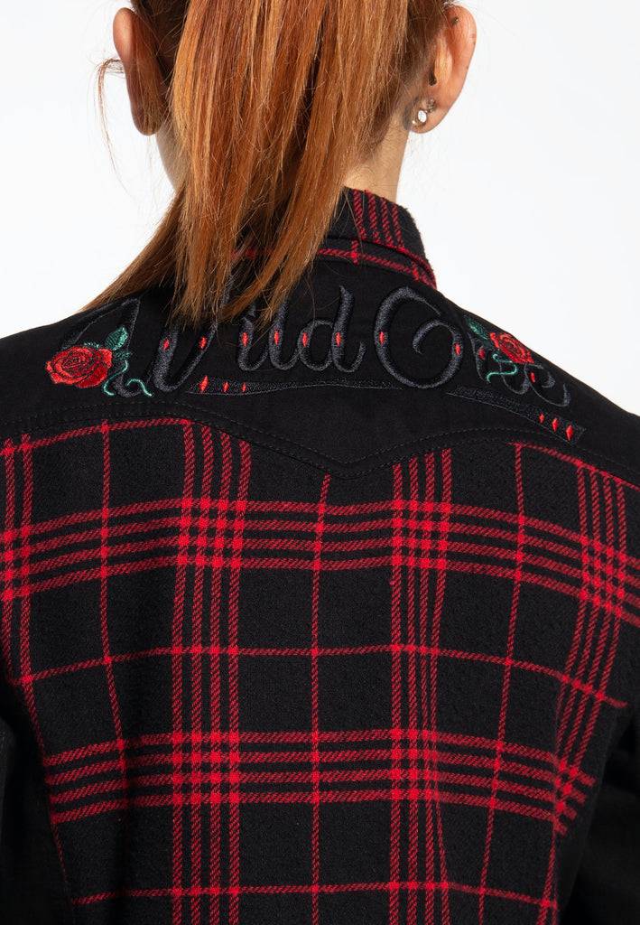 Queen Kerosin Funktionshemd «Wild Ones Roses»