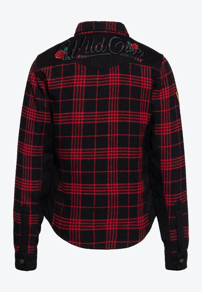 Queen Kerosin Funktionshemd «Wild Ones Roses»