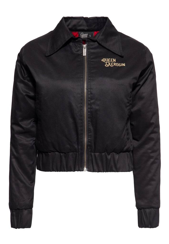 Queen Kerosin Gabardine Jacke «Gasoline Racer 55»