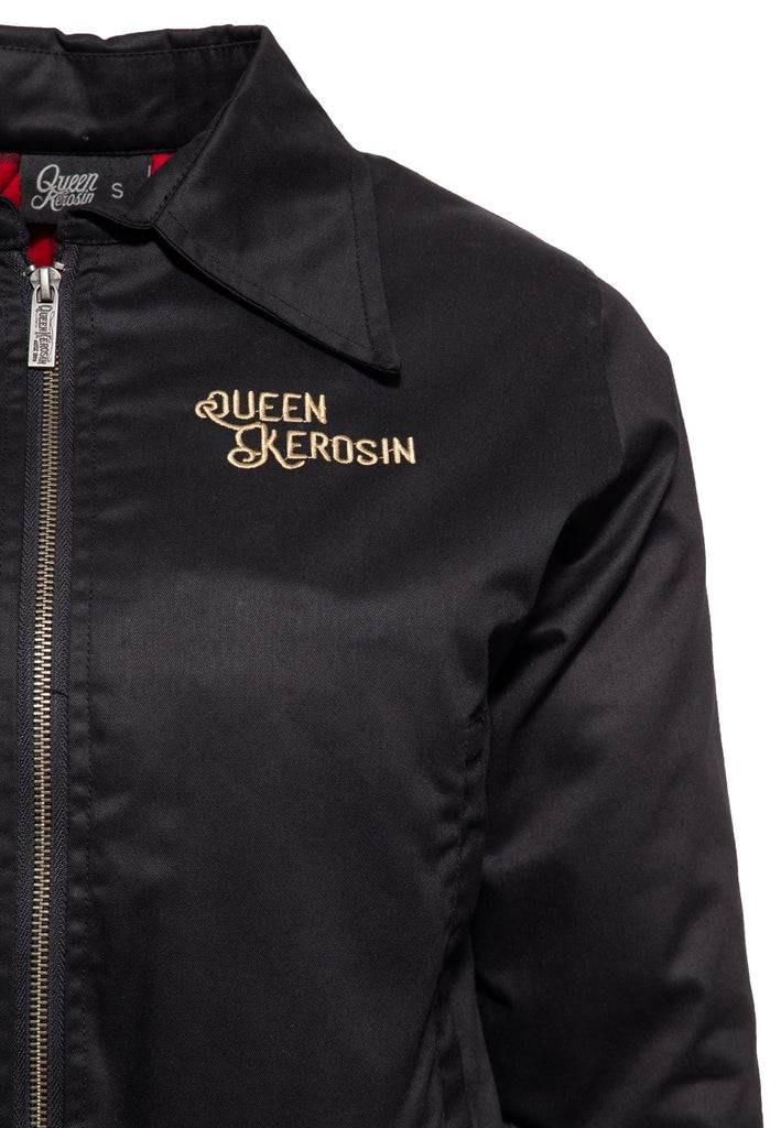 Queen Kerosin Gabardine Jacke «Gasoline Racer 55»