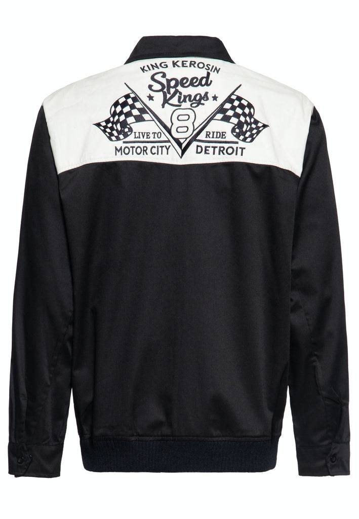 Queen Kerosin Gabardine Jacke «Speed King»