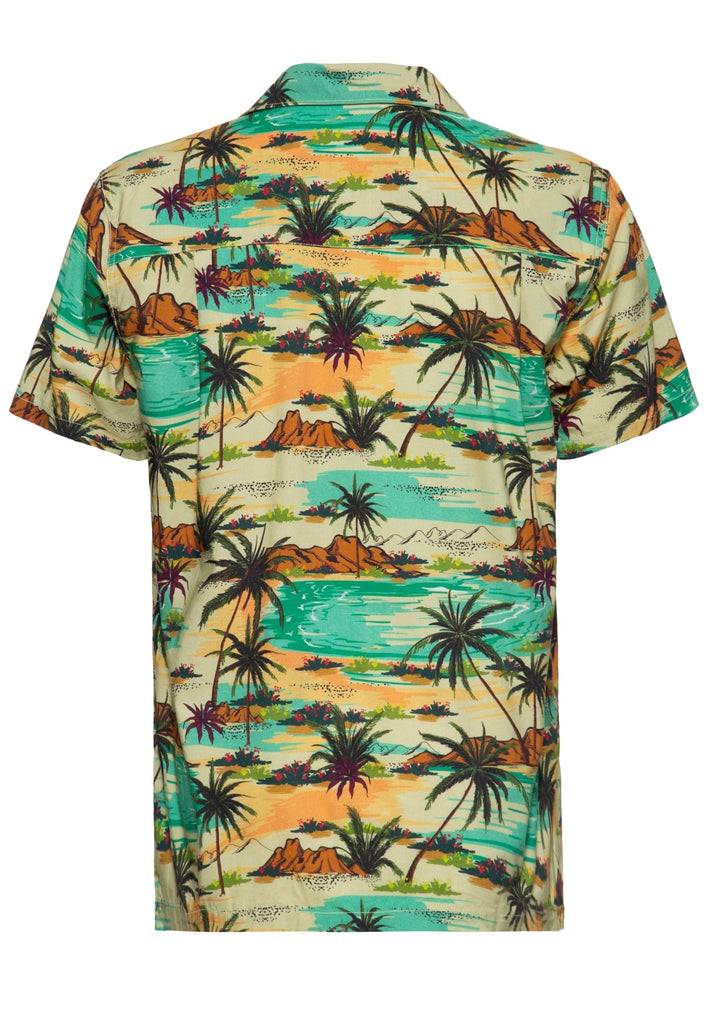 Queen Kerosin Hawaii Hemd «Tropical Sea»