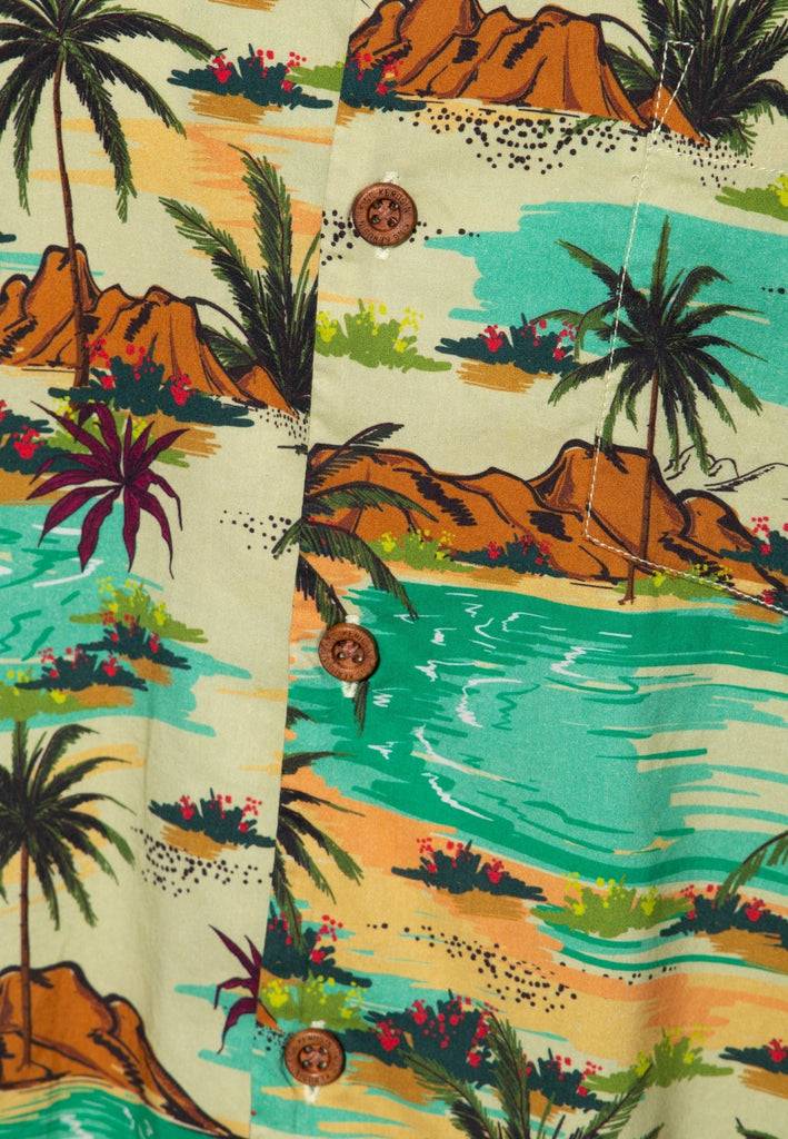 Queen Kerosin Hawaii Hemd «Tropical Sea»