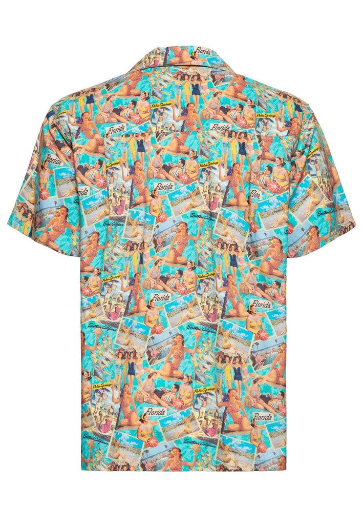 Queen Kerosin Hawaiihemd «50's Vacation»