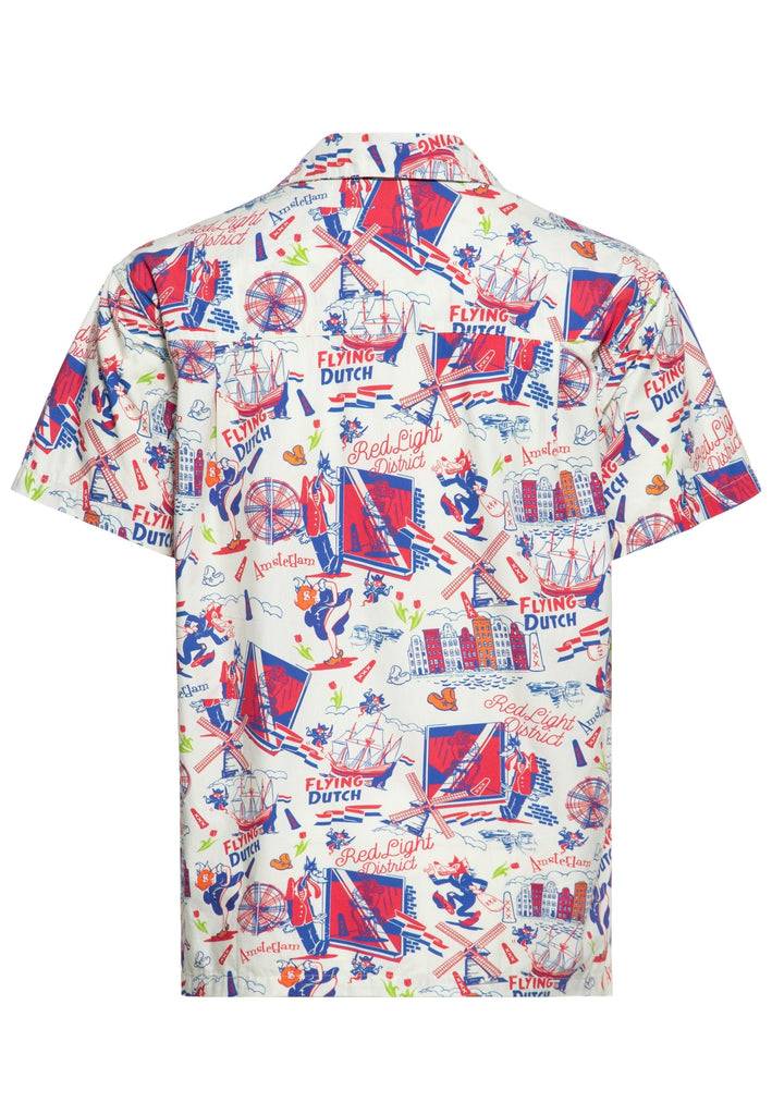 Queen Kerosin Hawaiihemd «Amsterdam Adventures»